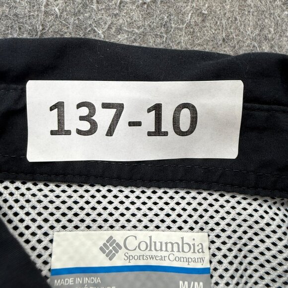 Alabama Crimson Tide Columbia PFG Bonehead Fishing Shirt Men M Black Short Slv - Picture 14 of 14